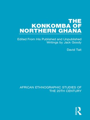 cover image of The Konkomba of Northern Ghana